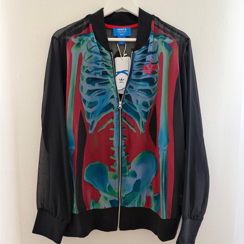 Adidas x Rita Ora Skeleton Track Jacket - Size Large NWT